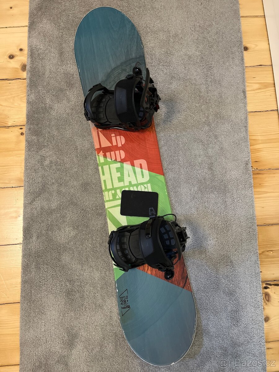 Snowboard Head Rowdy JR 128cm s Head RX One Black