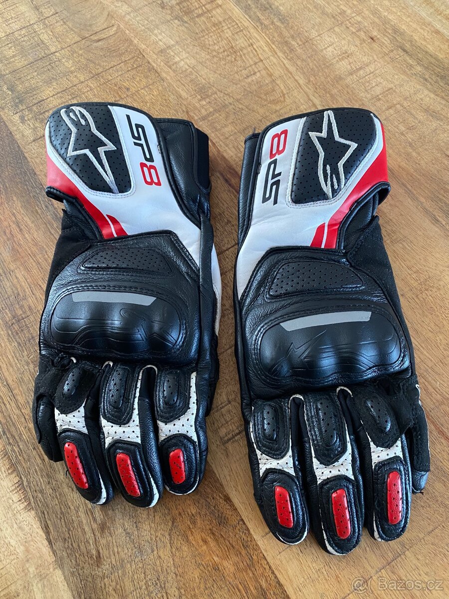 Rukavice na motorku Alpinestars SP-8 V3,  vel. L