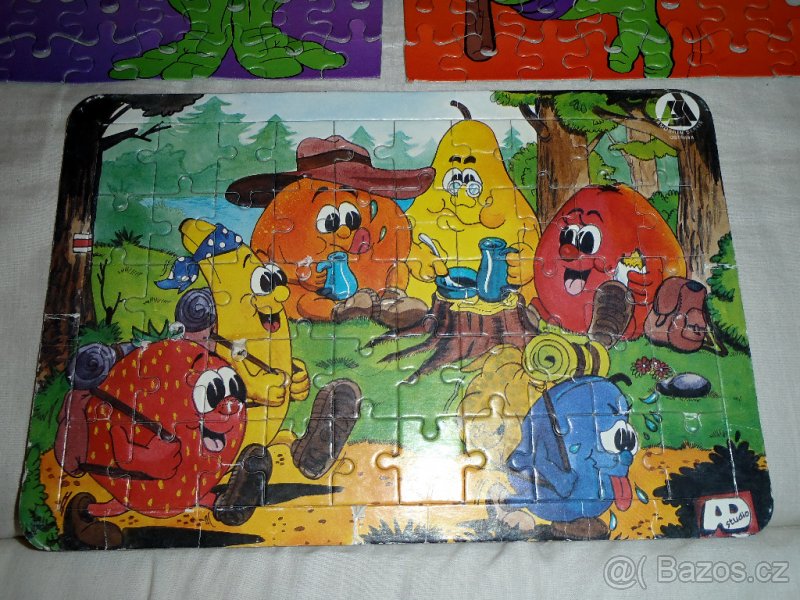 2x sběratelské puzzle 50 dílků