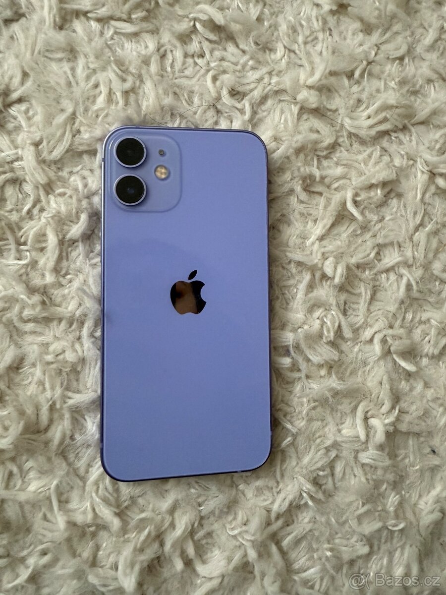Iphone 12 mini -128GB -fialovy