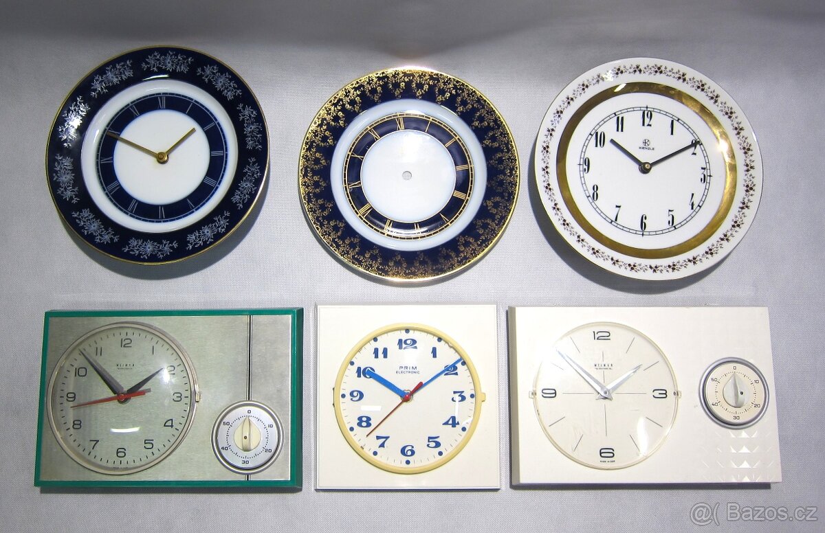 Kuchyňské hodiny - Prim , Kienzle , Weimar