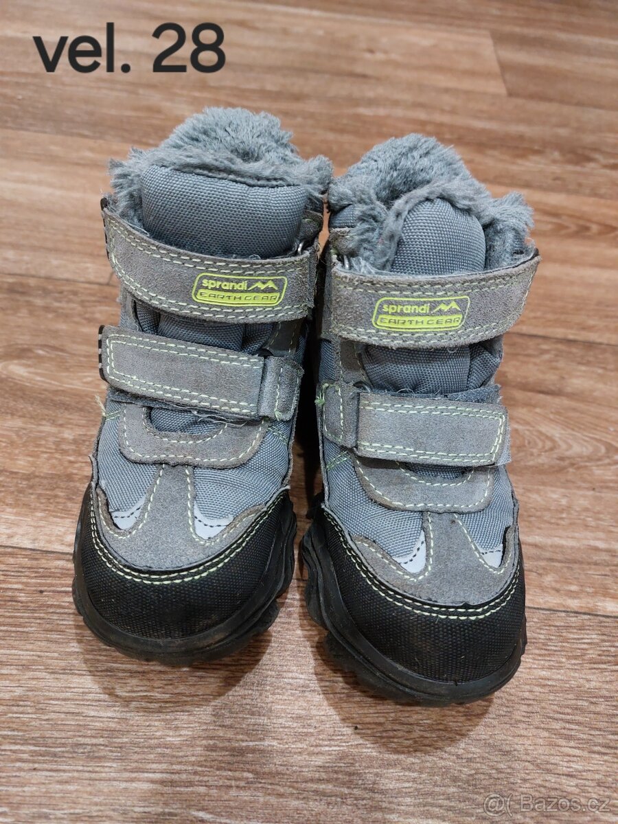 Teplé zimní boty