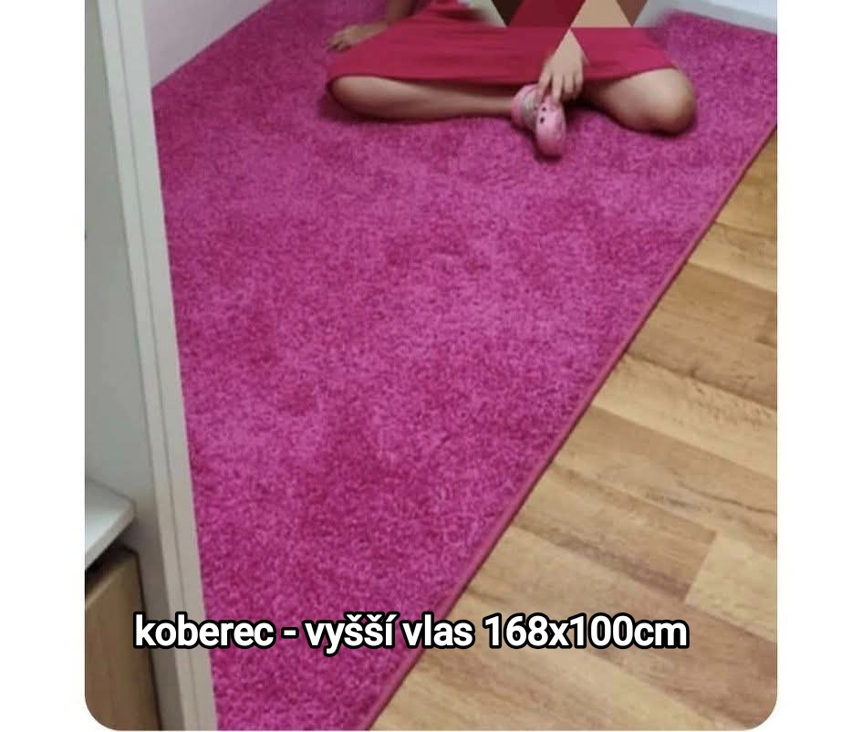 Koberec rozměr 168x100