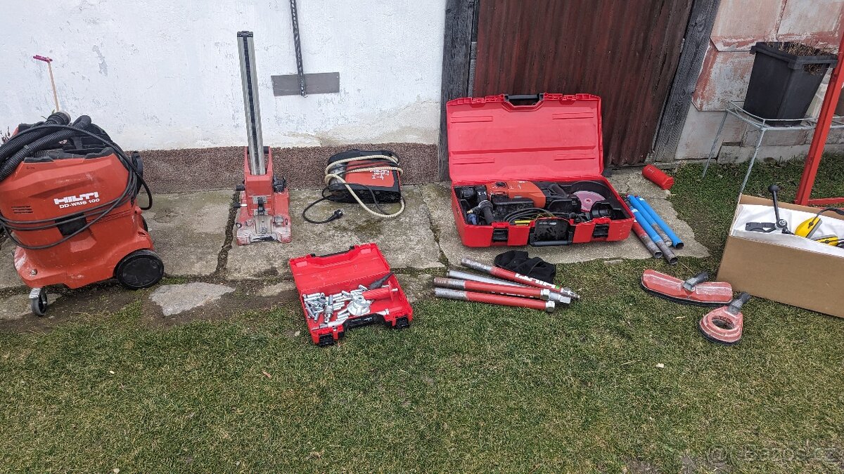 Jádrová vrtačka Hilti DD 150 + záruka + komplet