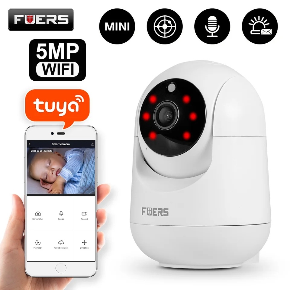 5MP  WiFi IP smart camera Tuya Smart Home