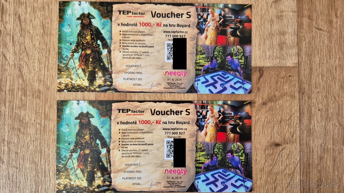 Tepfactor voucher v hodnotě 1 000kč