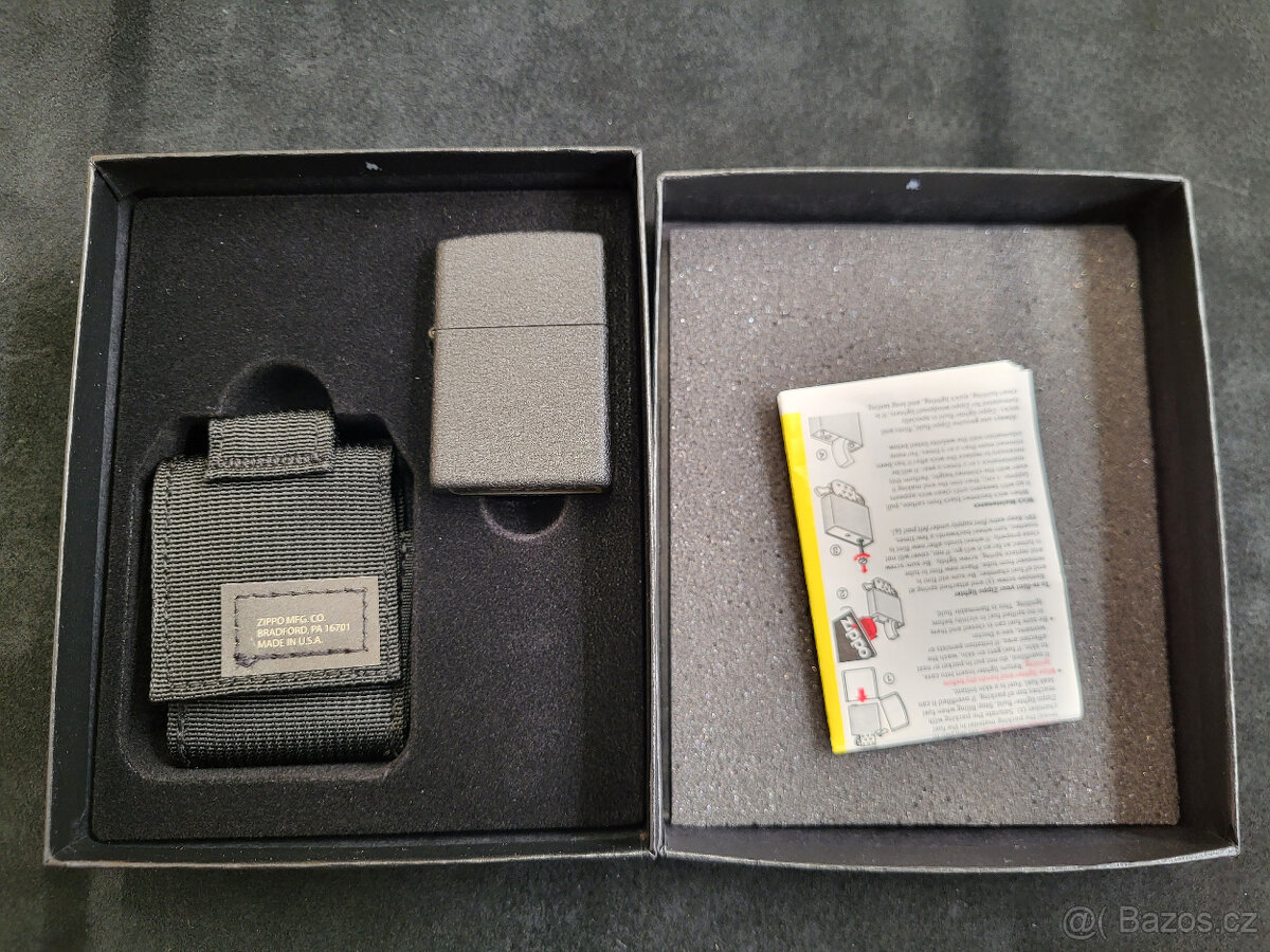 Zippo s taktickým pouzdrem