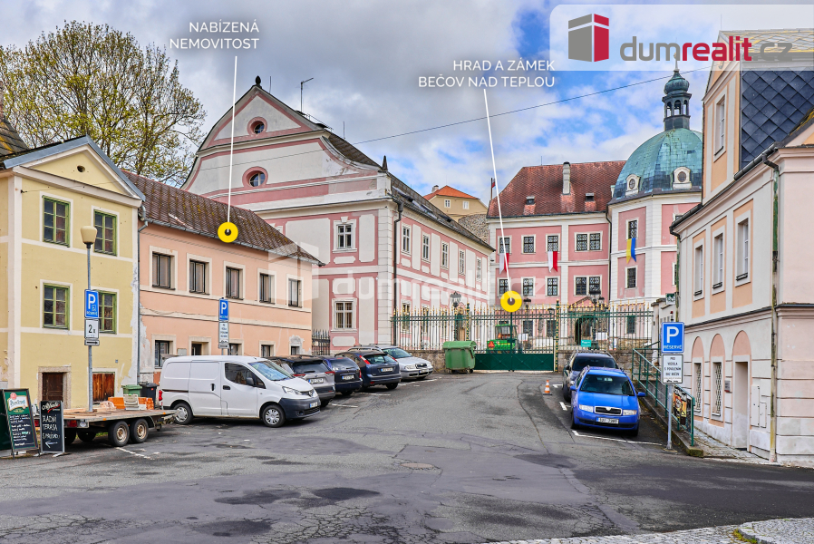 Prodej domu přímo u státního hradu a zámku Bečov nad Teplou