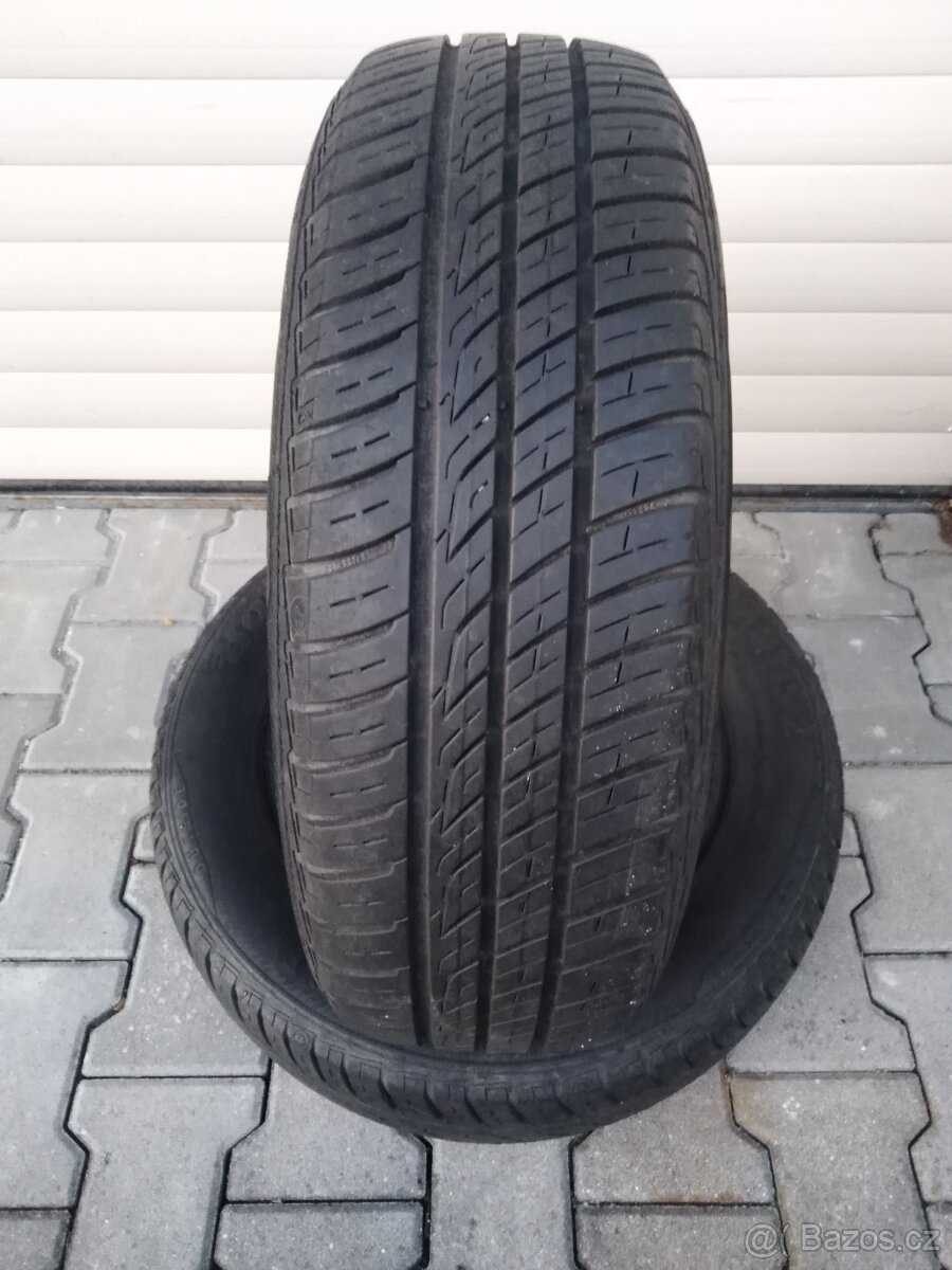 2x letní BARUM 185/65 R15 vzorek 6,5mm za 990,-kč