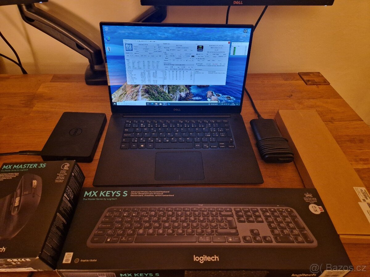 Dell XPS 7590 15.6 4K (i7/32GB/1TB) + Nová baterie a přísluš