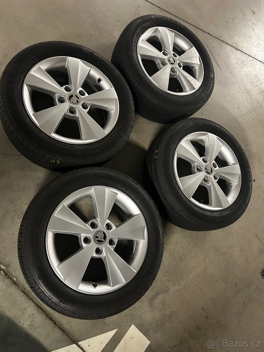 Orig.Alu Škoda Octavia 205/55/16