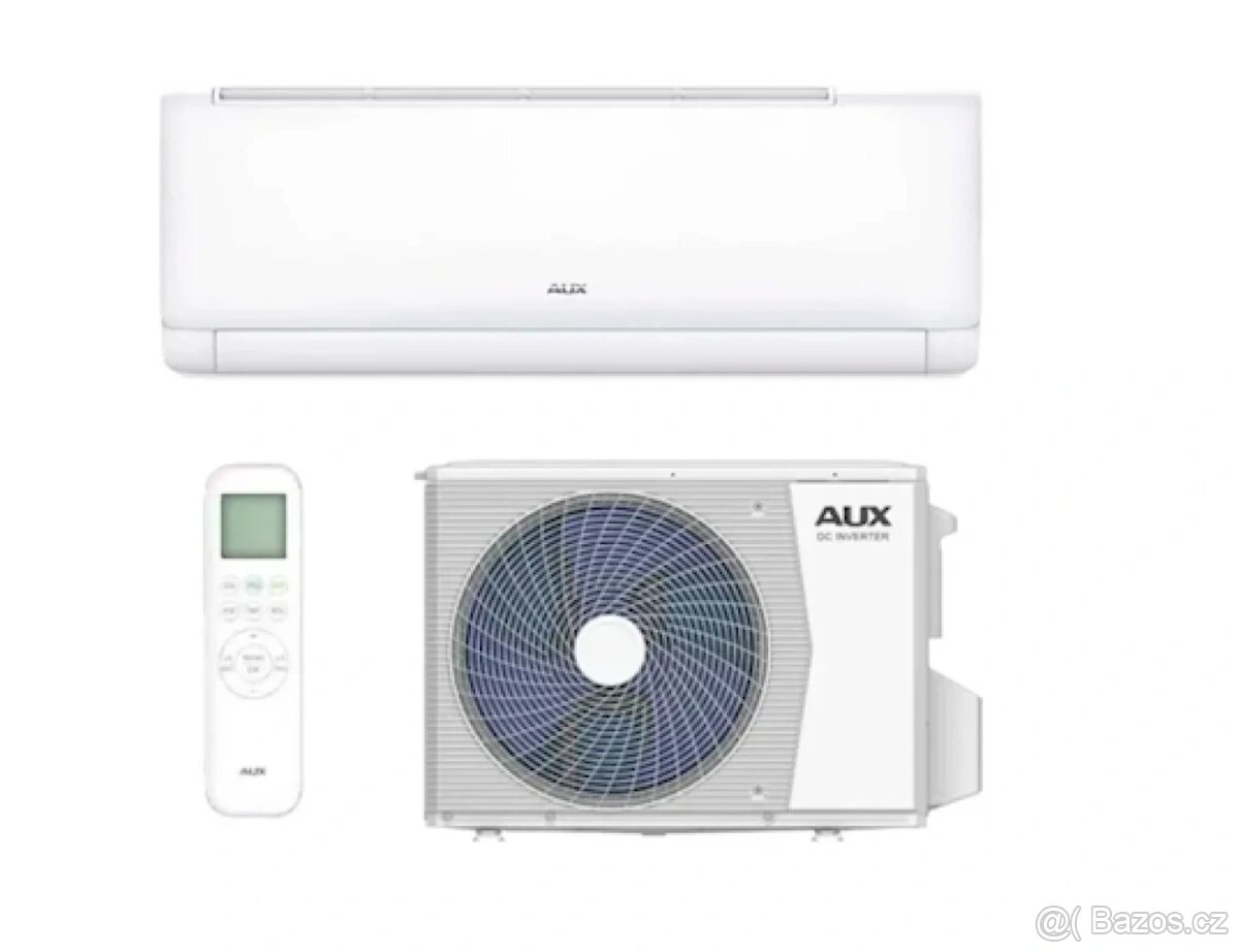 Prodám klimatizaci AUX Q-Smart Eco 5,3 kW -18QG s MONTÁŽÍ