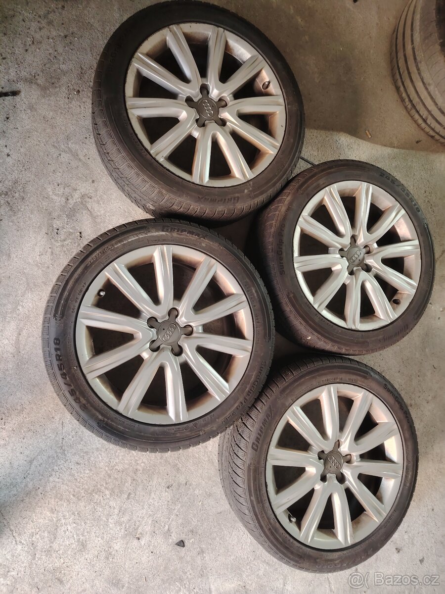 ALU kola Audi A6 245/45/R18 5x112