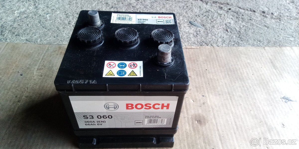 Autobaterie Bosch 6V