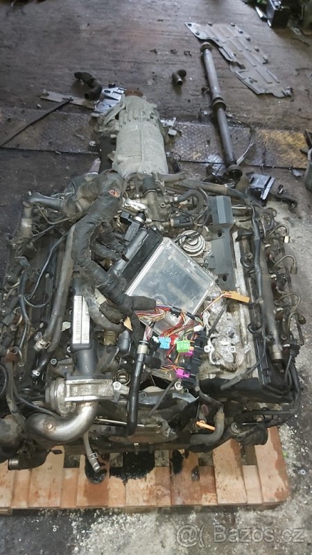 motor 4,0 tdi audi A8 ASE turbo vstriky alternator servo