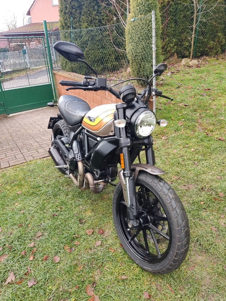 Ducati Scrambler Mach 2 (2019) TOP stav, 9 tis. km ----AKCE