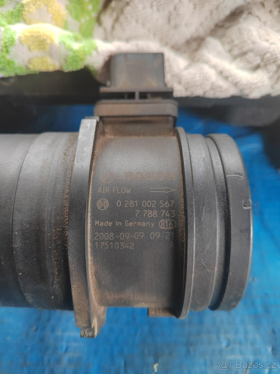 BMW E90-91,motor N47, váha vzduchu