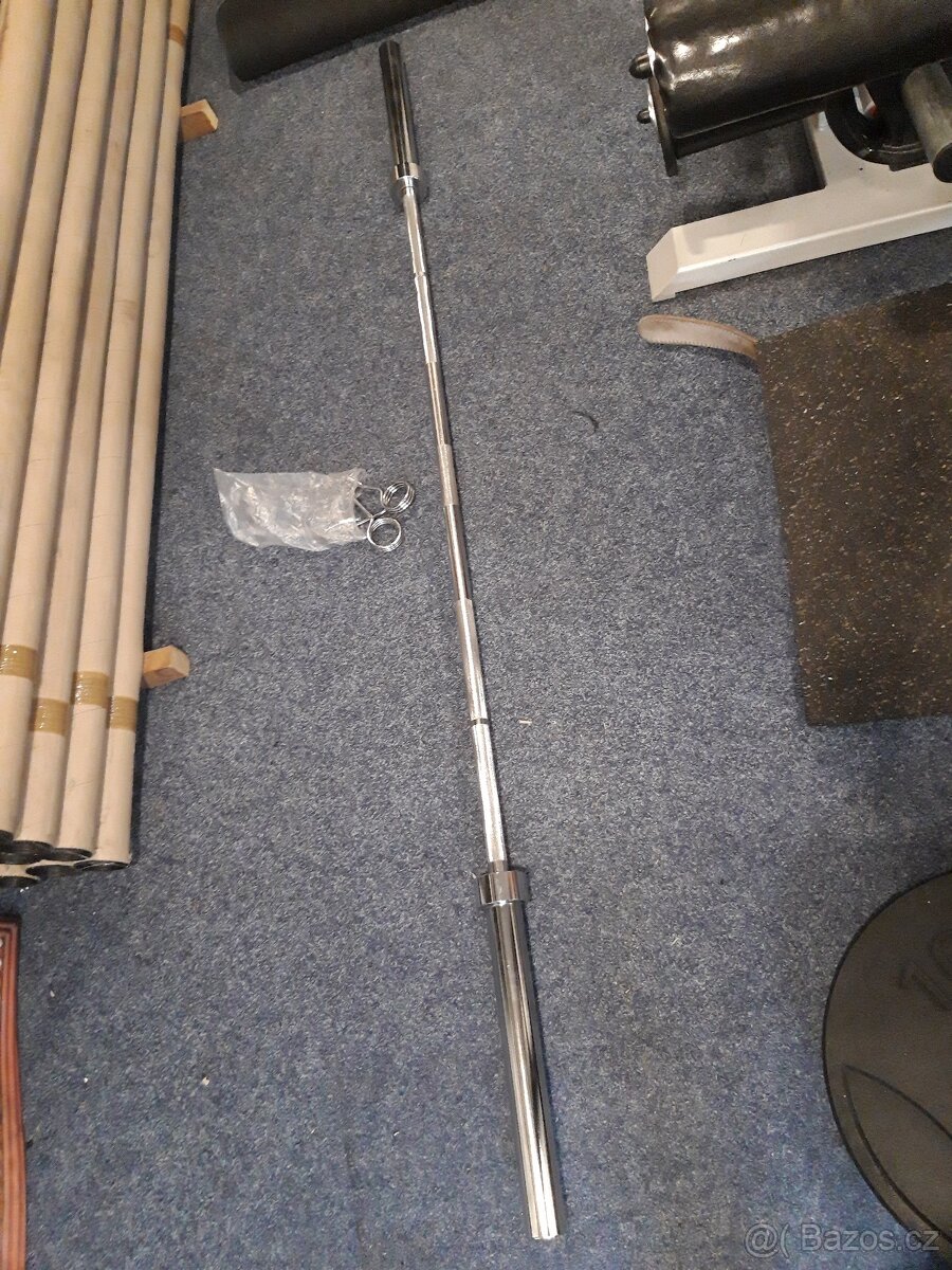 Olympijská osa 220cm 50mm