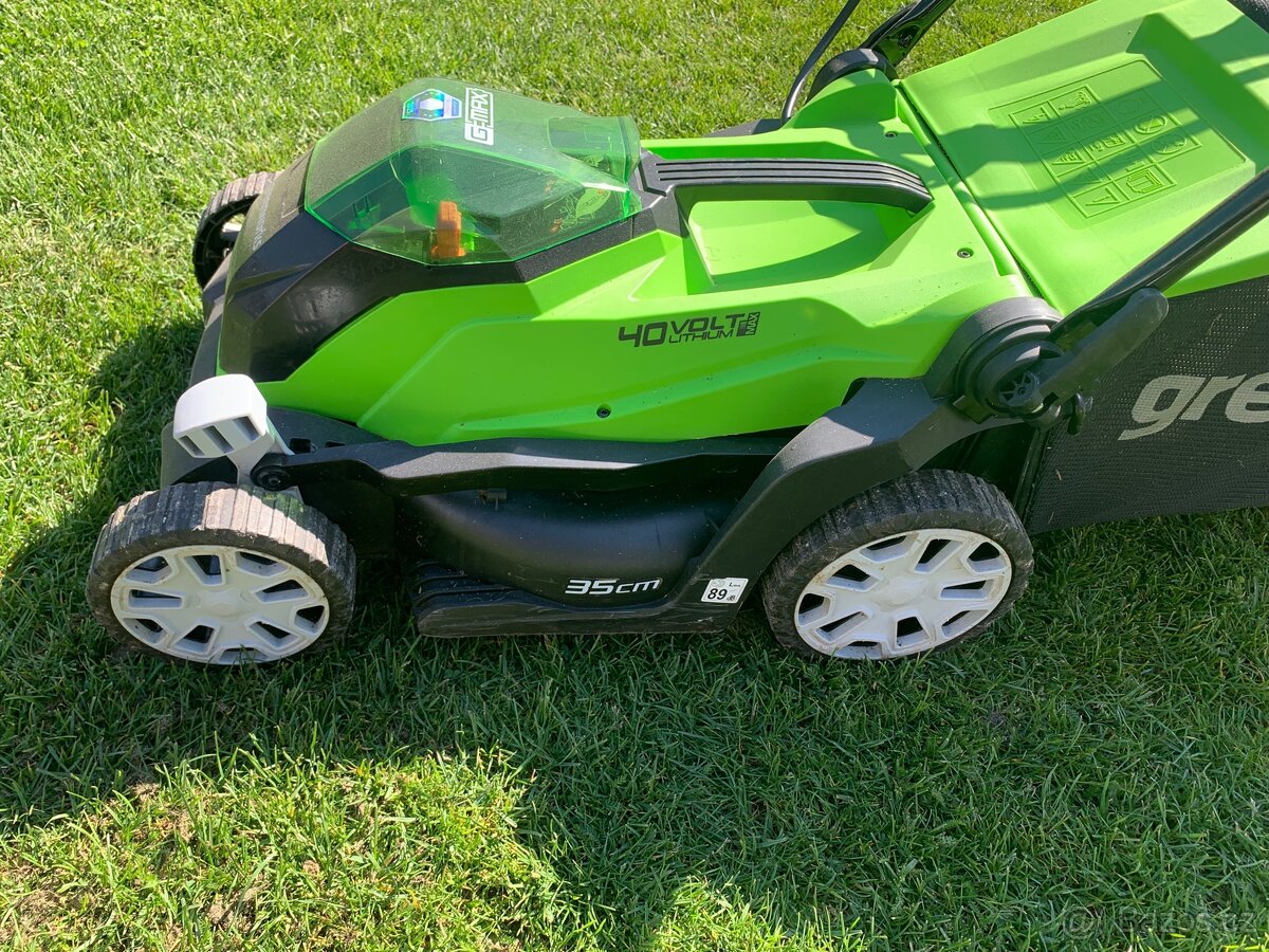 AKU sekačka Mountfield Greenworks s baterii