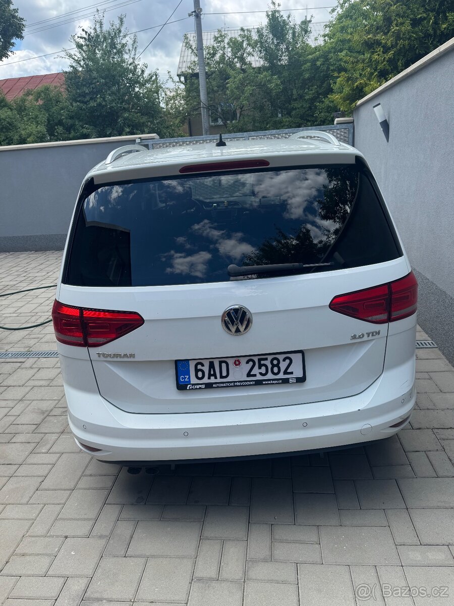 VW Touran 2.0 TDI, 110kW, dsg, 2017, bila