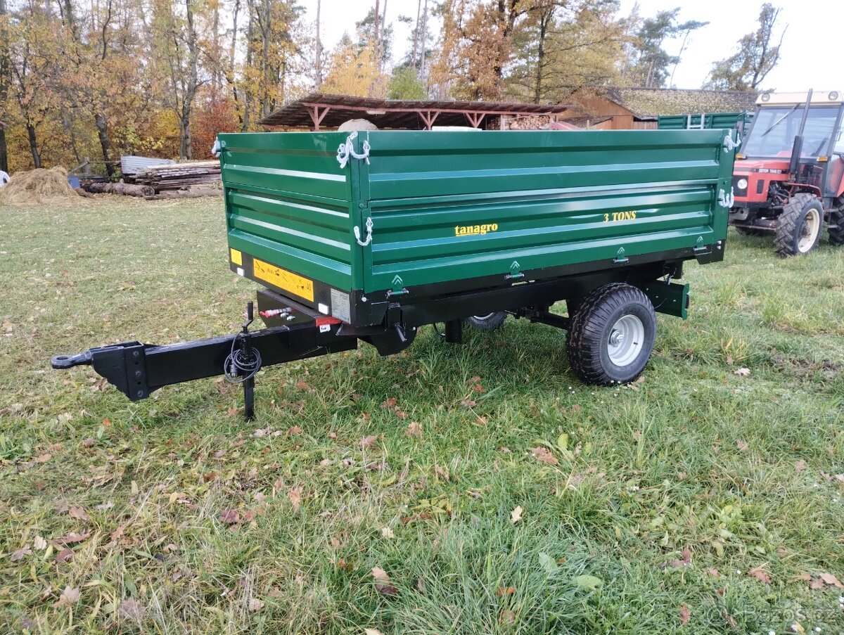 Vlek za traktor Tanagro 3