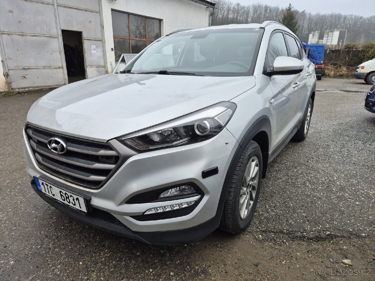 Hyundai Tucson 1,6 T-GDI, benzín,130kW, 4x4, 10/2017