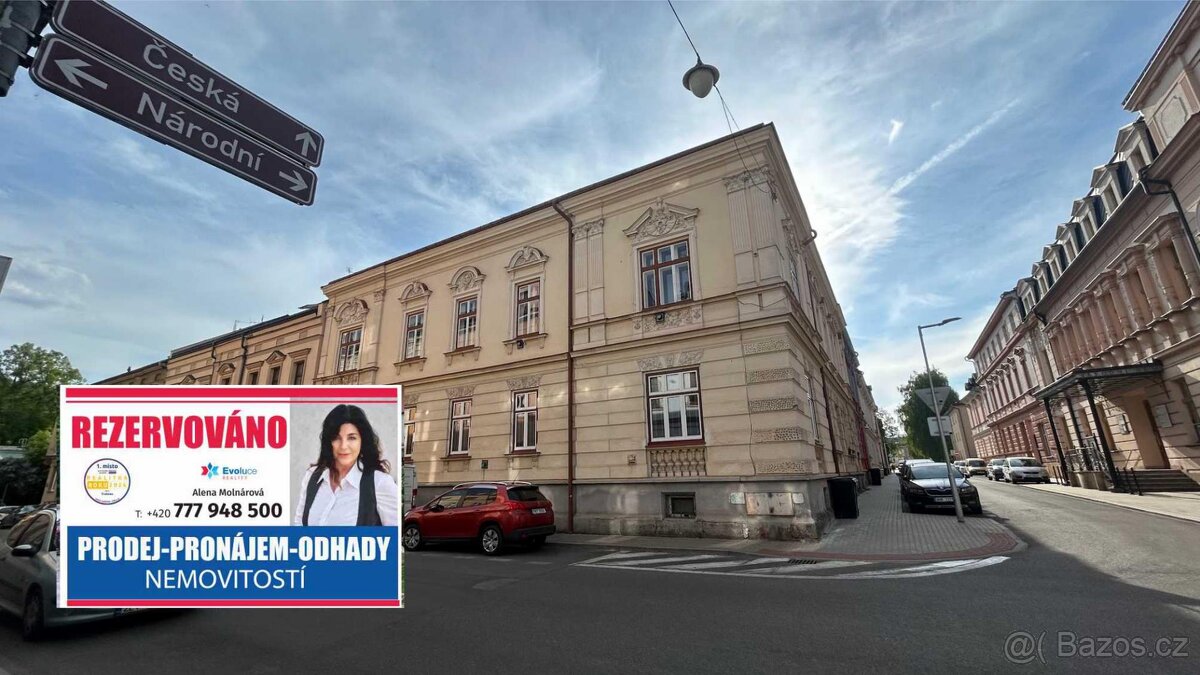 Pronájem 5 kanceláří s přísluš. v centru Trutnova