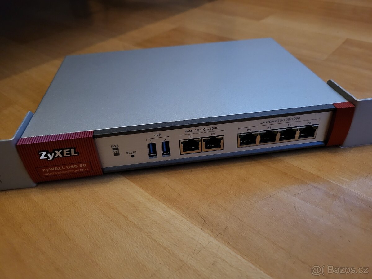 Zyxel Zywall USG 50 firewall dual WAN