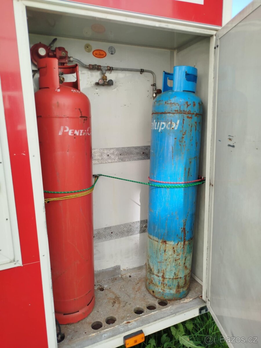 plynová lahev 33kg propan butan