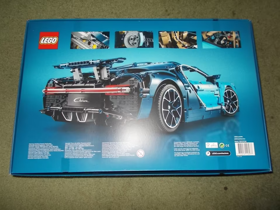 LEGO Technic Bugatti Chiron 42083 – sběratelská stavebnice