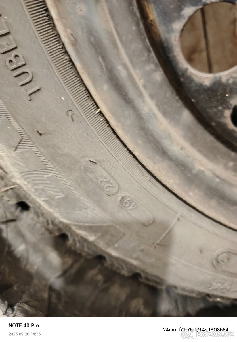 Pneu vraník 185/60R15