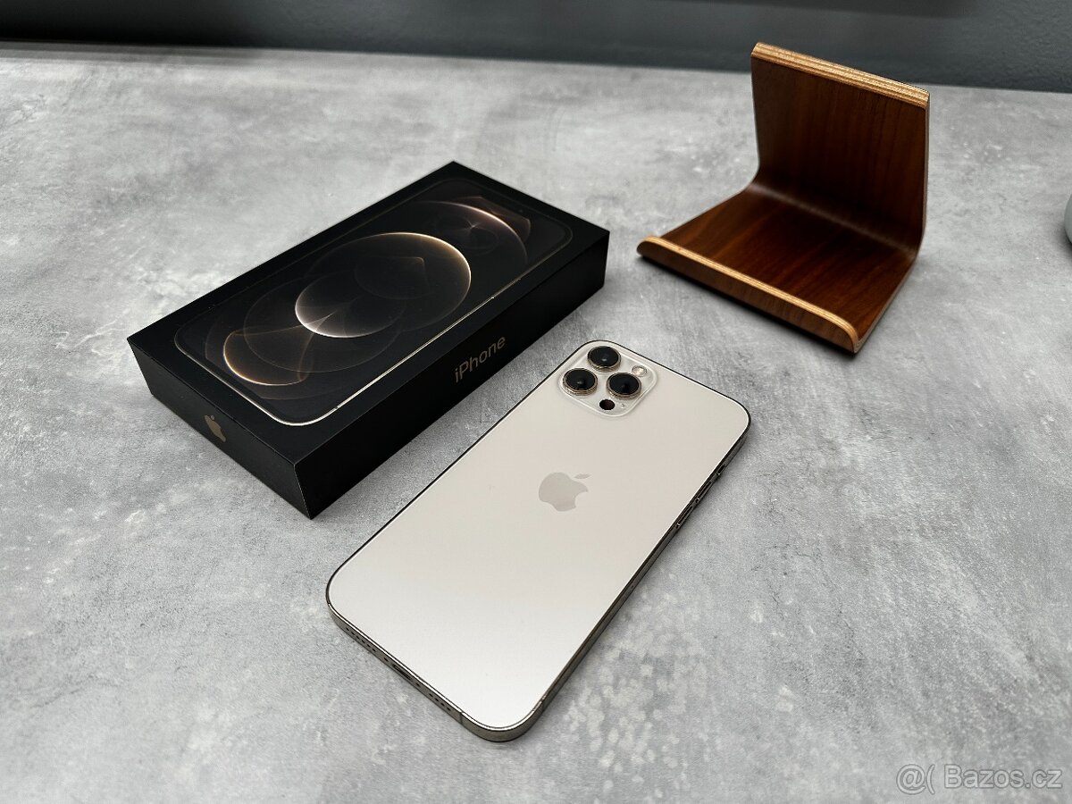 Apple iPhone 12 Pro Max - 256 GB Zlatý + dárky