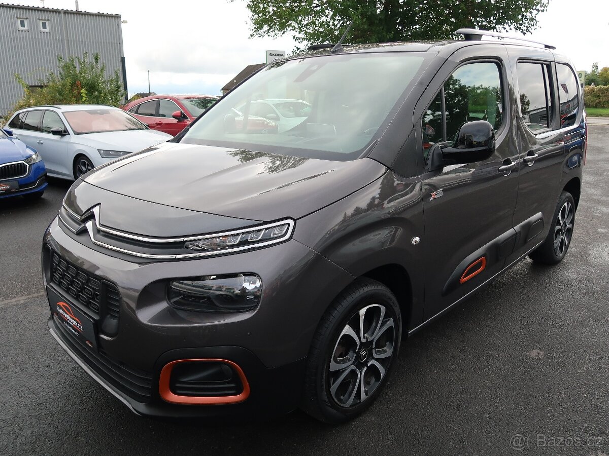 Citroen Berlingo 1.5BlueHDi,96kW,SHINE,1majČR ,serv.kn,DPH