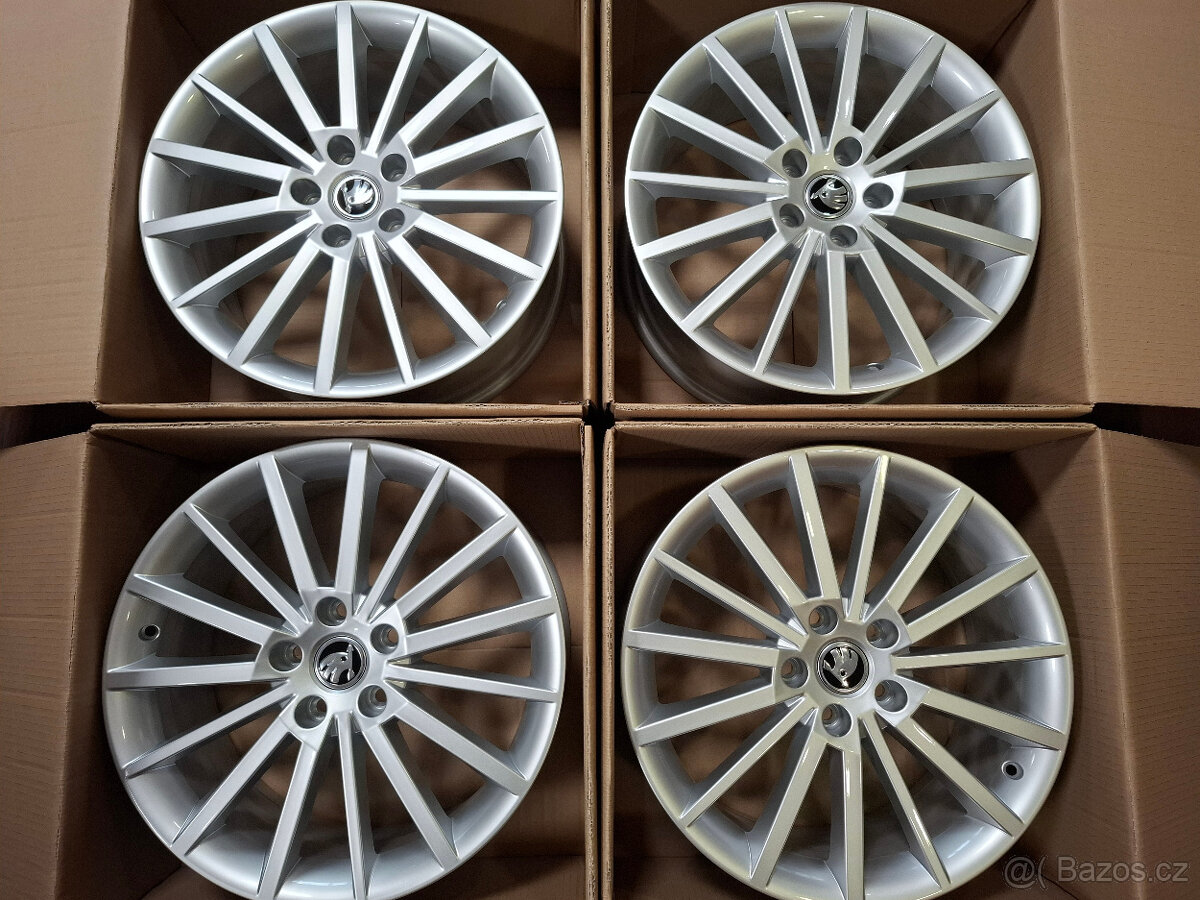 Nové orig. alu kola Škoda Octavia III 7,5x18 5x112mm