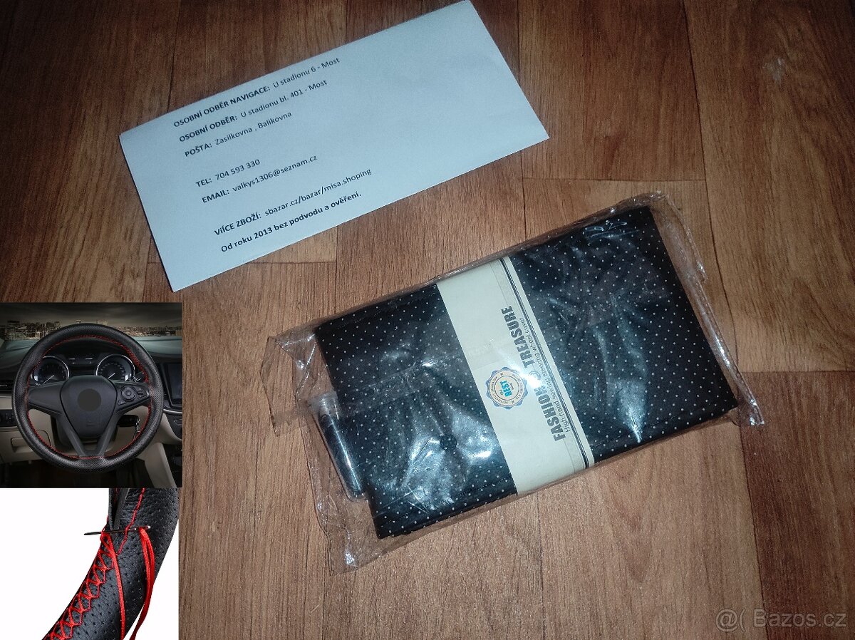 nové auto různé doplňky