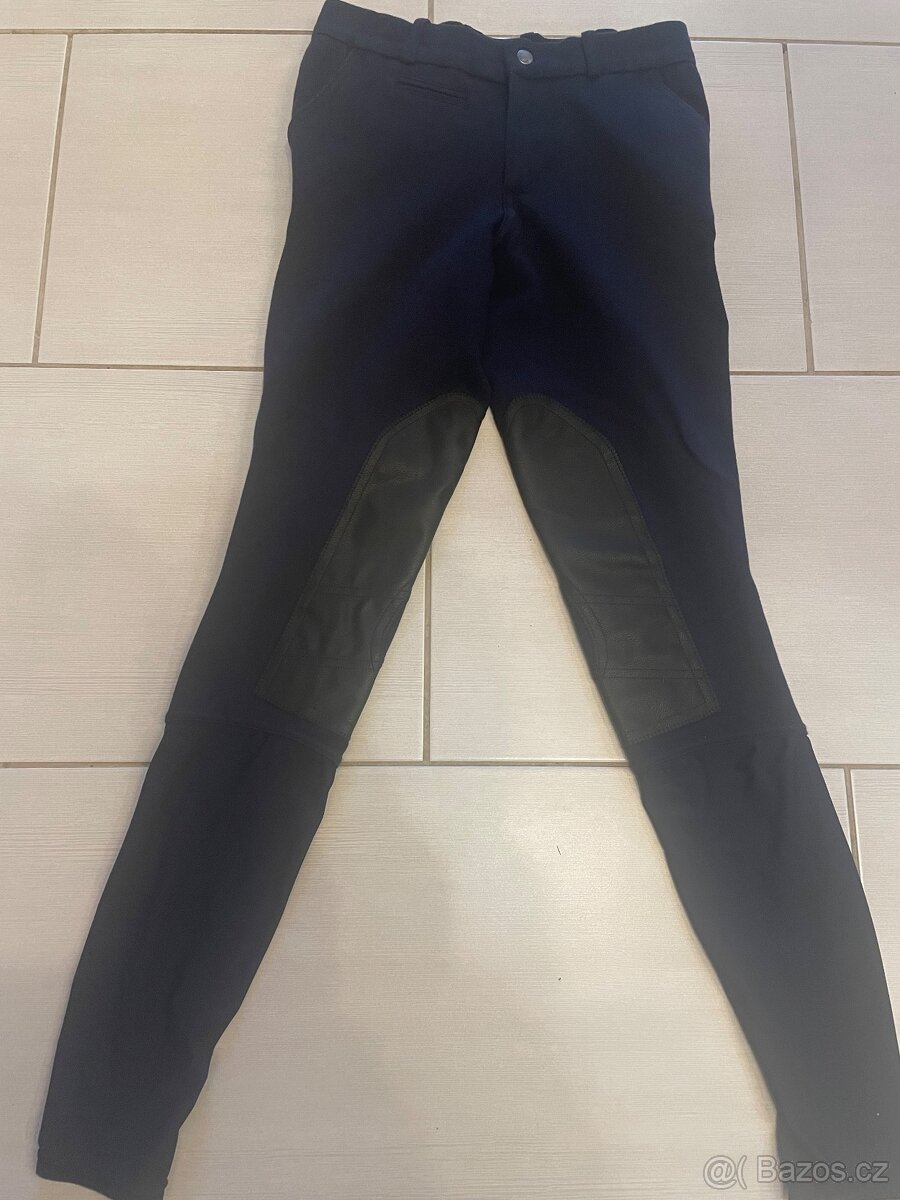Dětské jezdecké kalhoty cca vel.9/10 let Decathlon