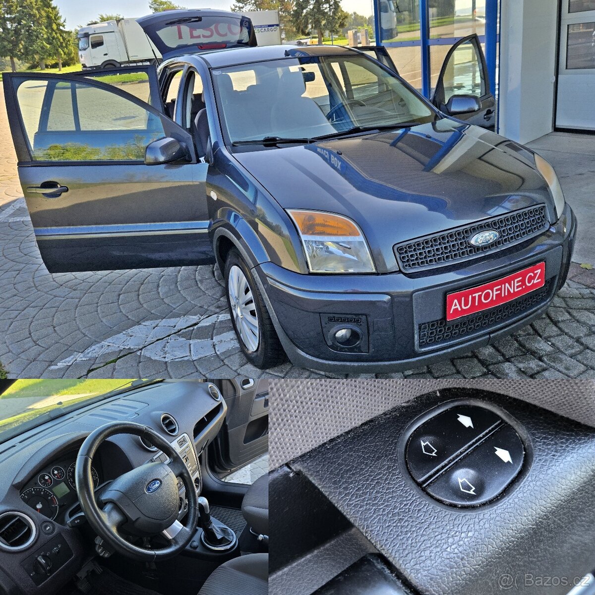 HEZKÝ FORD FUSION 1,4 16v ČTYŘVÁLEC 2008 KLIMA, EL.OKNA TOP