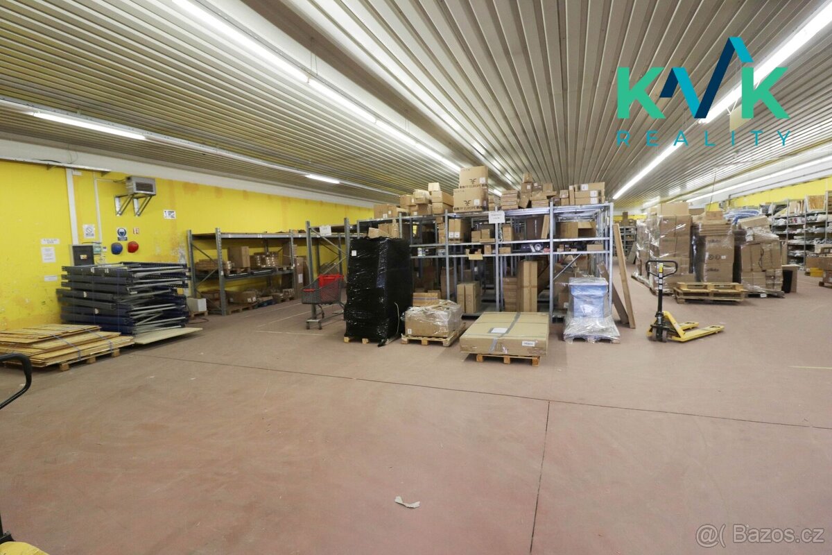 Pronájem skladu, 1614 m2, Karlovy Vary, Drahovice