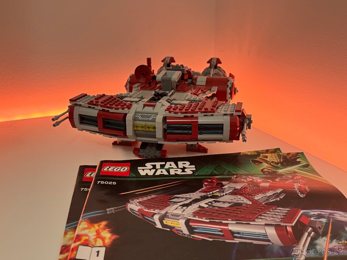 LEGO Star Wars 75025 Jedi Defender-class Cruiser- bez minifi