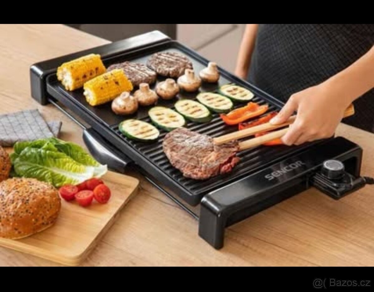 elektrický stolní gril Sencor