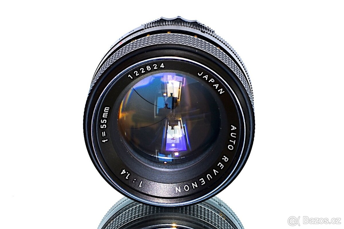 Revuenon auto 1,4/55 M42 TOMIOKA TOP STAV