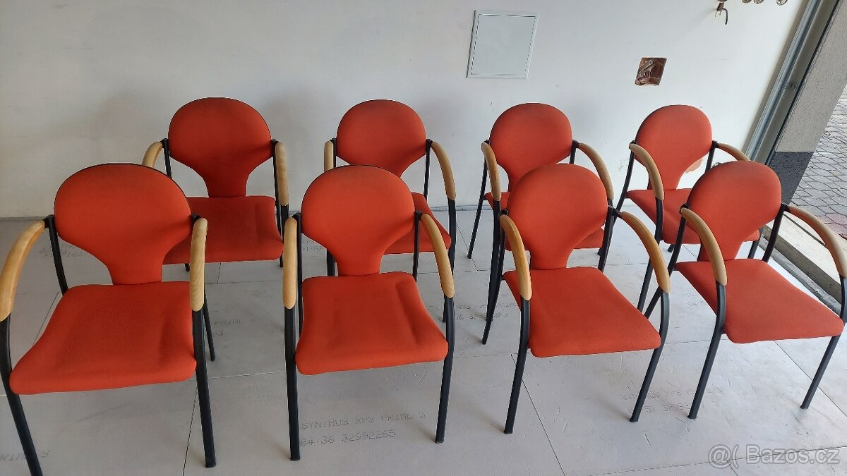 8 ks konferenční křeslo za 1/20 ceny