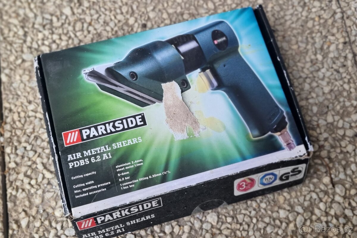 Pneumatické nůžky na plech PARKSIDE PDBS 6.2 A1