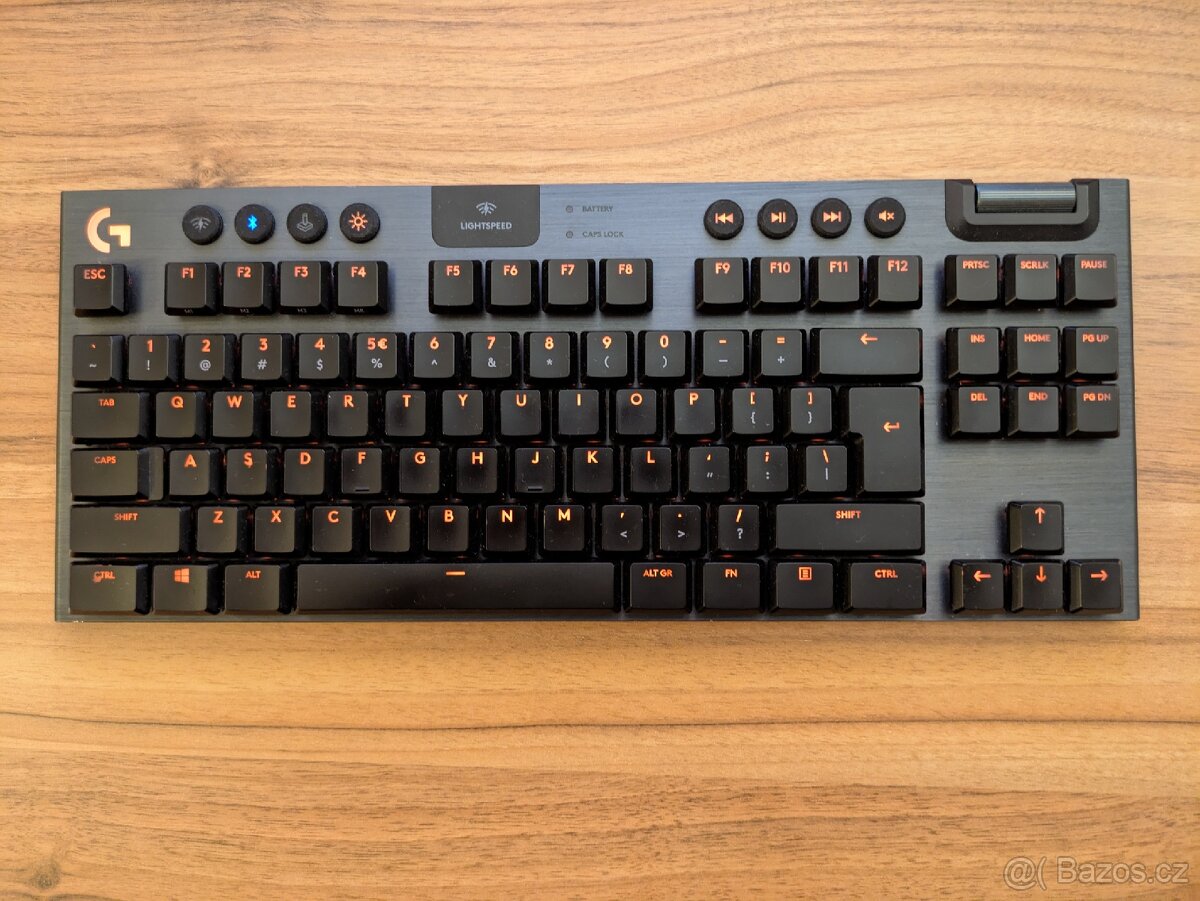 Logitech G915 TKL Lightspeed Brown klávesnice