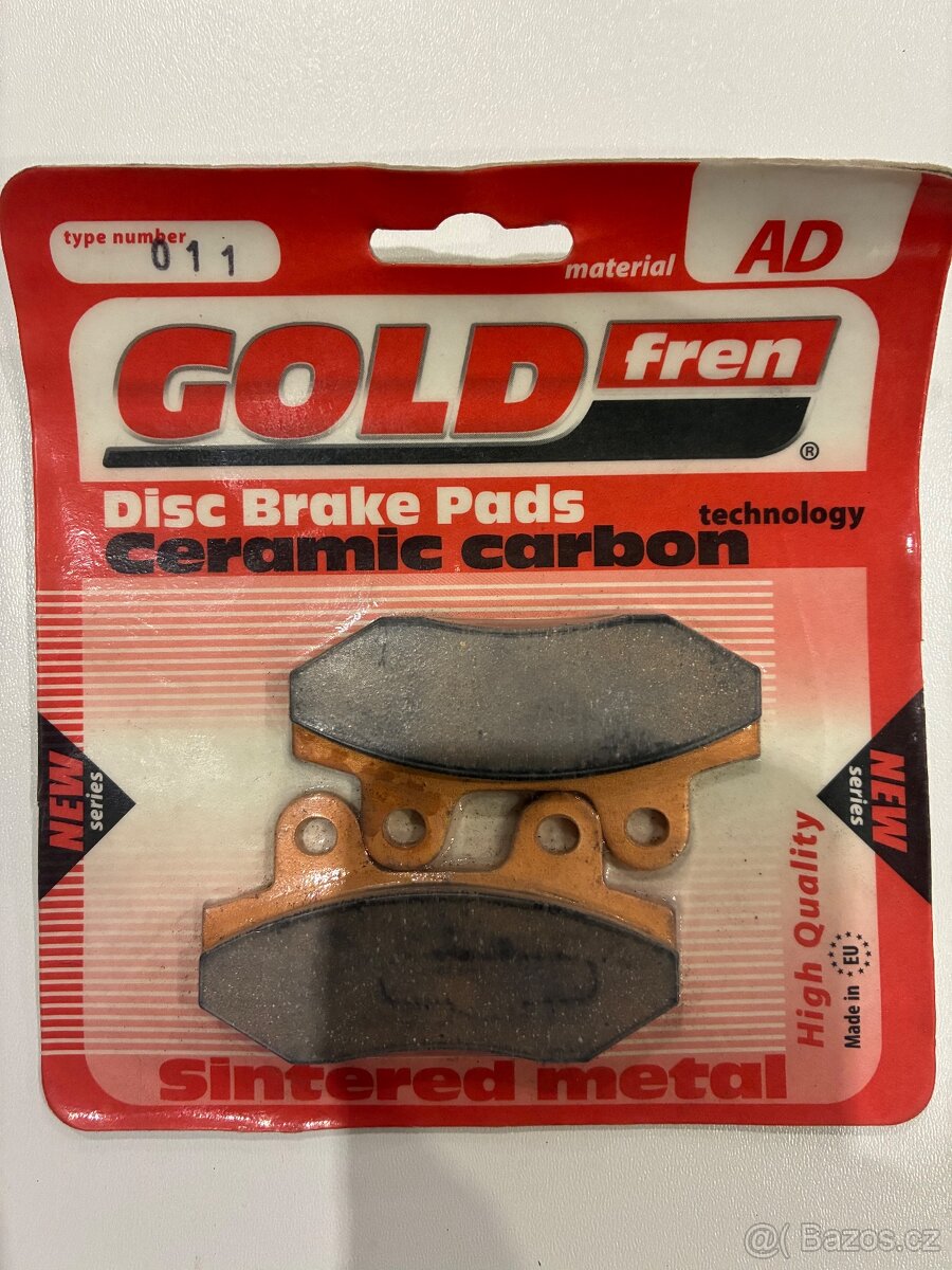 Brzdové destičky Goldfren 011