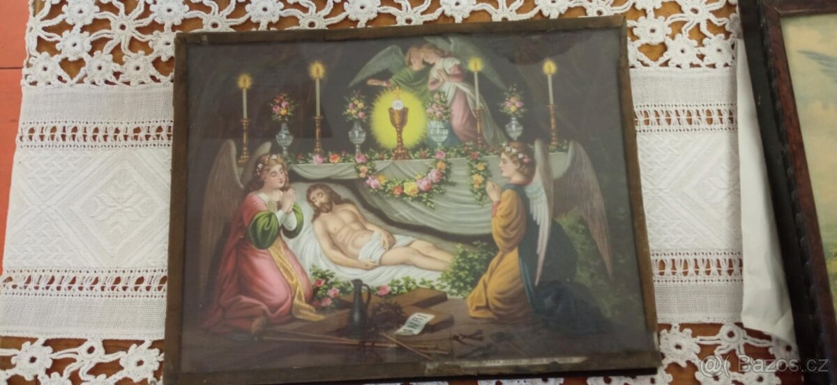 Obrázky v kovovém rámečku