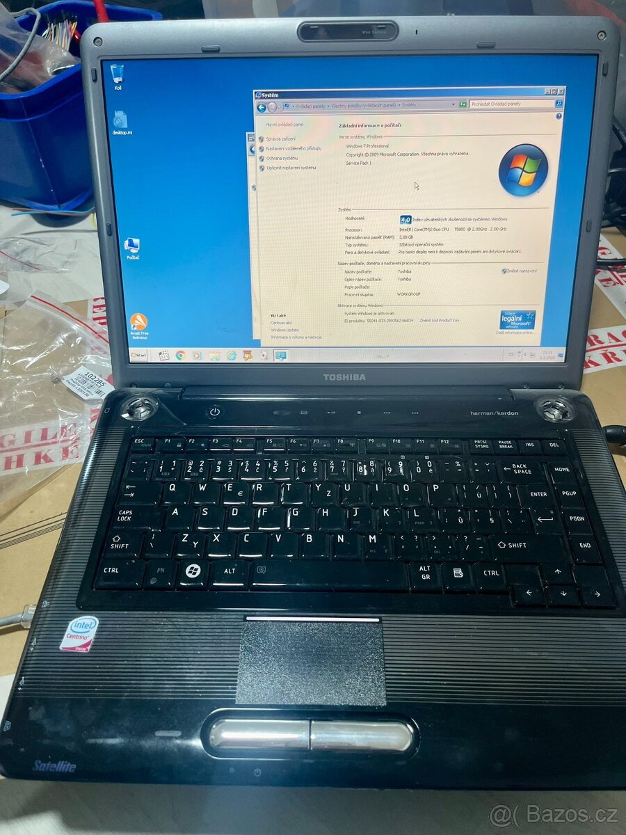 notebook Toshiba Satellite A300-1LT