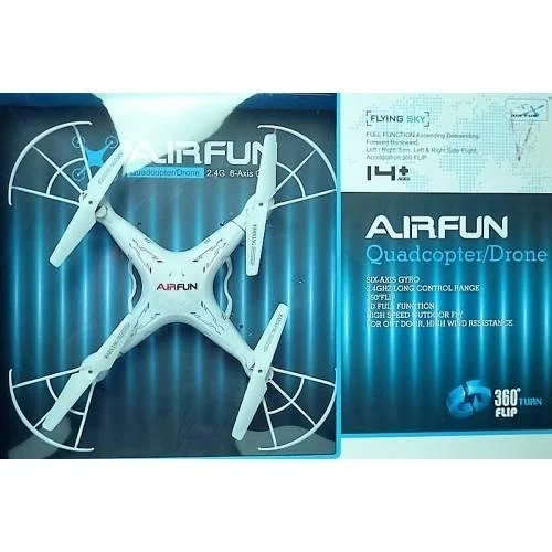 Drone Quadrocopter AIR-FUN Gyro s kamerou 2.4Ghz - funkce 3d