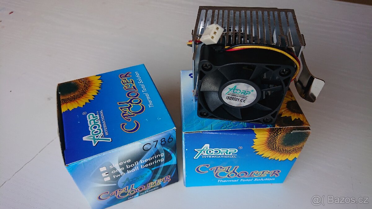 Chladič CPU/LED/elektroniky