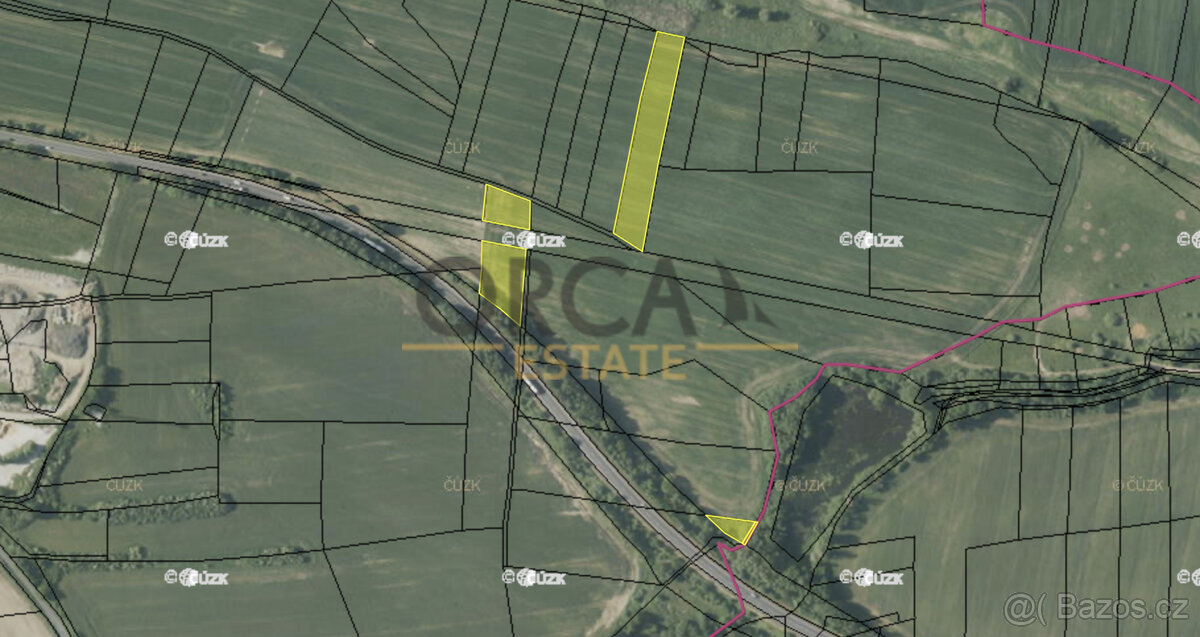 Prodej zemědělských pozemků Nepomuk, 3291 m2